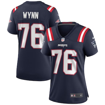 womens nike isaiah wynn navy new england patriots game jerse